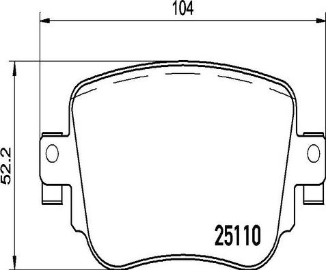 Kaishin FK20292 - Komplet Pločica, disk-kočnica www.molydon.hr