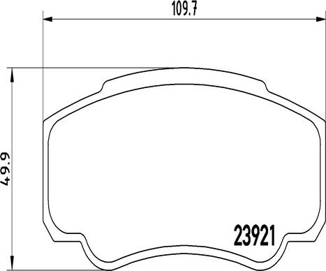 Kaishin FK20247 - Komplet Pločica, disk-kočnica www.molydon.hr