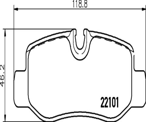 Kaishin FK20265 - Komplet Pločica, disk-kočnica www.molydon.hr