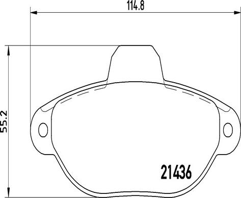 Kaishin FK20203 - Komplet Pločica, disk-kočnica www.molydon.hr