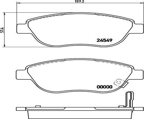 Kaishin FK20211 - Komplet Pločica, disk-kočnica www.molydon.hr