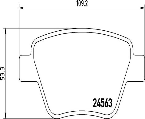 Kaishin FK20236 - Komplet Pločica, disk-kočnica www.molydon.hr