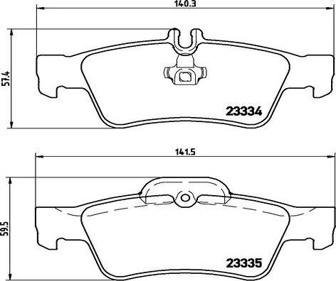 Kaishin FK20230 - Komplet Pločica, disk-kočnica www.molydon.hr