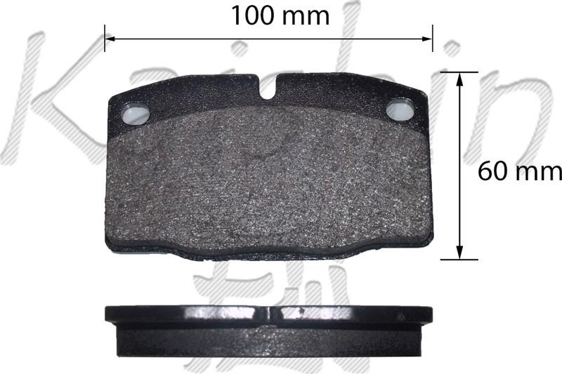 Kaishin FK7057 - Komplet Pločica, disk-kočnica www.molydon.hr