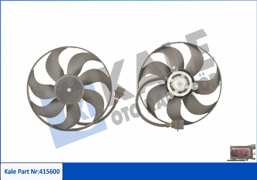 KALE OTO RADYATÖR 415600 - Ventilator, hladjenje motora www.molydon.hr