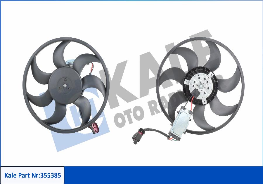 KALE OTO RADYATÖR 355385 - Ventilator, hladjenje motora www.molydon.hr