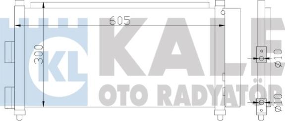 KALE OTO RADYATÖR 386000 - Kondenzator, klima-Uređaj www.molydon.hr