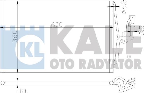 KALE OTO RADYATÖR 382000 - Kondenzator, klima-Uređaj www.molydon.hr