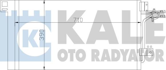 KALE OTO RADYATÖR 376300 - Kondenzator, klima-Uređaj www.molydon.hr