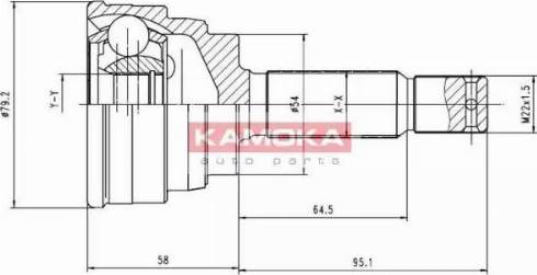 Kamoka 6916 - Kardan, Pogonska osovina www.molydon.hr