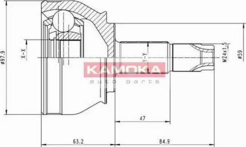 Kamoka 6692 - Kardan, Pogonska osovina www.molydon.hr