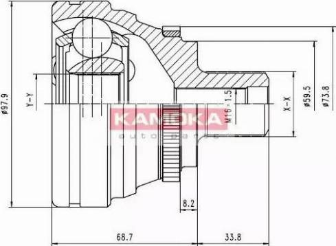 Kamoka 6604 - Kardan, Pogonska osovina www.molydon.hr