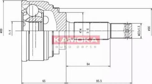 Kamoka 6618 - Kardan, Pogonska osovina www.molydon.hr