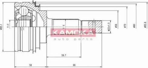 Kamoka 6100 - Kardan, Pogonska osovina www.molydon.hr