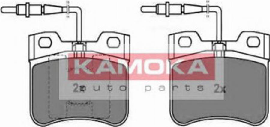 Kamoka 1011490 - Komplet Pločica, disk-kočnica www.molydon.hr