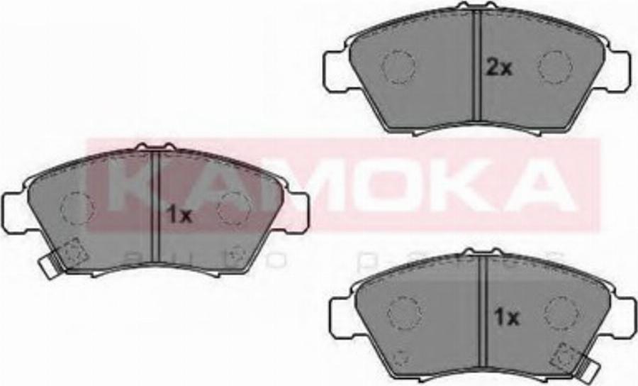 Kamoka 1011552 - Komplet Pločica, disk-kočnica www.molydon.hr