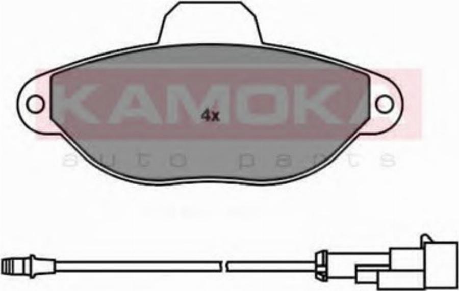 Kamoka 1011850 - Komplet Pločica, disk-kočnica www.molydon.hr