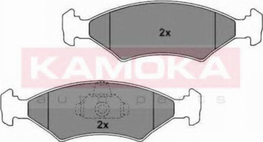 Kamoka 1012162 - Komplet Pločica, disk-kočnica www.molydon.hr