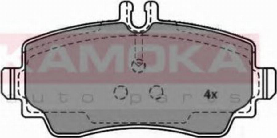 Kamoka 1012714 - Komplet Pločica, disk-kočnica www.molydon.hr