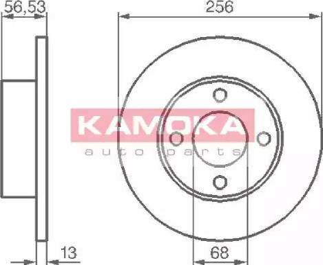 Kamoka 103636 - Kočioni disk www.molydon.hr