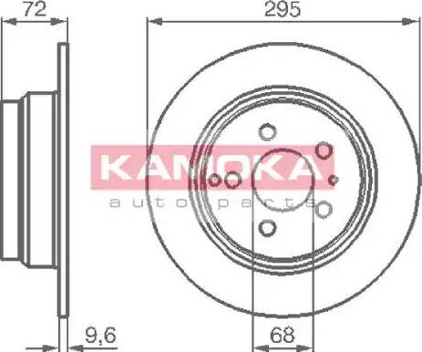 Kamoka 1031104 - Kočioni disk www.molydon.hr