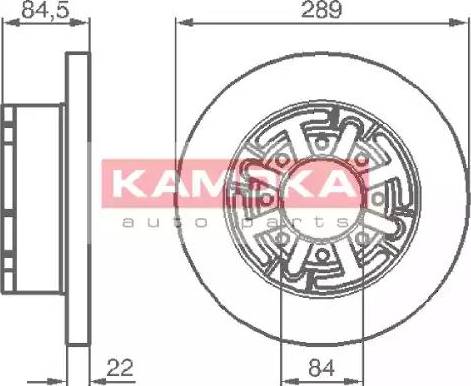 Kamoka 103281 - Kočioni disk www.molydon.hr