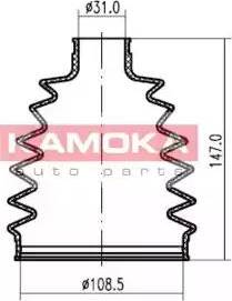 Kamoka 1146508 - Manžeta, Pogonska osovina www.molydon.hr