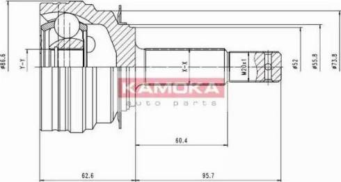 Kamoka 7098 - Kardan, Pogonska osovina www.molydon.hr