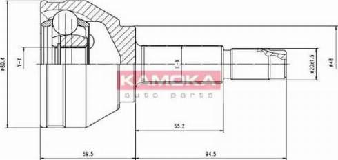 Kamoka 7008 - Kardan, Pogonska osovina www.molydon.hr