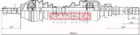 Kamoka CT1138935 - Pogonska osovina www.molydon.hr