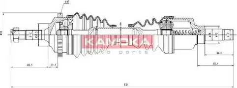 Kamoka CT1138936A - Pogonska osovina www.molydon.hr