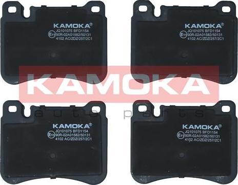 Kamoka JQ101075 - Komplet Pločica, disk-kočnica www.molydon.hr