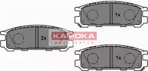 Kamoka JQ1011580 - Komplet Pločica, disk-kočnica www.molydon.hr