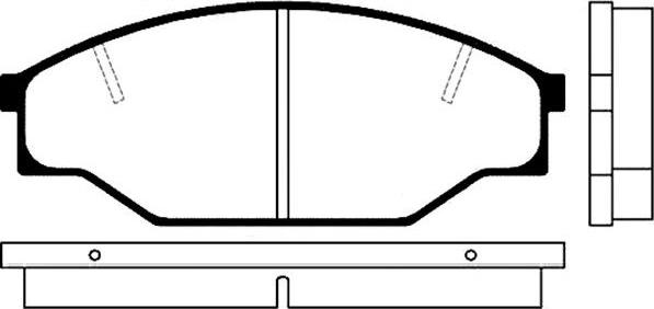 Kavo Parts BP-9010 - Komplet Pločica, disk-kočnica www.molydon.hr