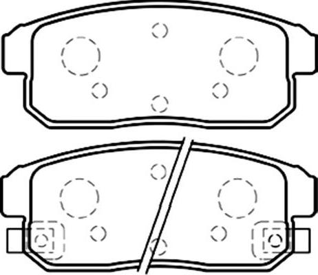 Kavo Parts BP-4559 - Komplet Pločica, disk-kočnica www.molydon.hr