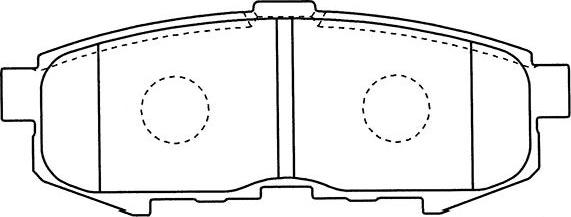 Kavo Parts BP-4569 - Komplet Pločica, disk-kočnica www.molydon.hr