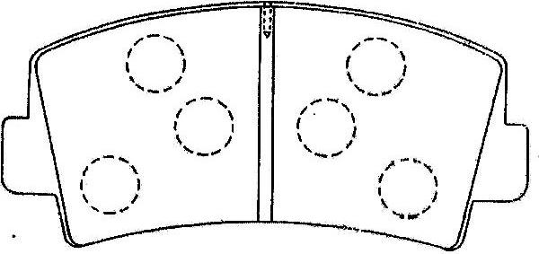 Kavo Parts BP-4565 - Komplet Pločica, disk-kočnica www.molydon.hr