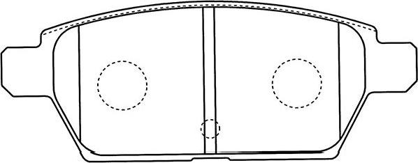 Kavo Parts BP-4568 - Komplet Pločica, disk-kočnica www.molydon.hr