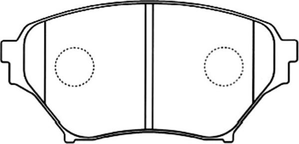 Kavo Parts BP-4562 - Komplet Pločica, disk-kočnica www.molydon.hr