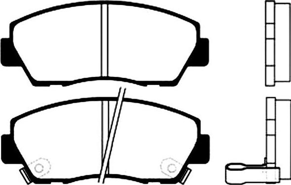 Kavo Parts BP-4513 - Komplet Pločica, disk-kočnica www.molydon.hr