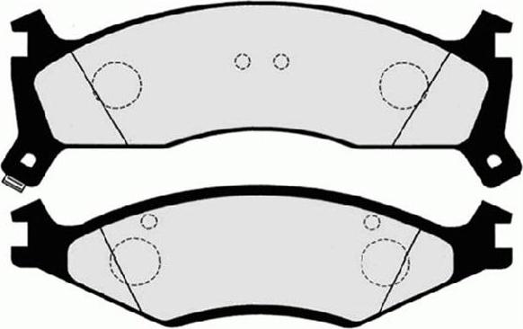 Kavo Parts BP-4024 - Komplet Pločica, disk-kočnica www.molydon.hr