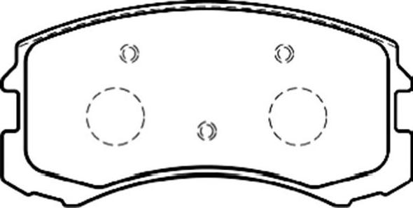 Kavo Parts BP-5546 - Komplet Pločica, disk-kočnica www.molydon.hr