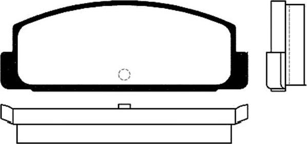 Kavo Parts BP-5520 - Komplet Pločica, disk-kočnica www.molydon.hr