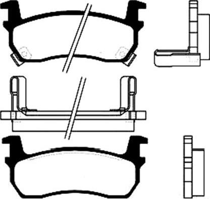 Kavo Parts BP-6519 - Komplet Pločica, disk-kočnica www.molydon.hr