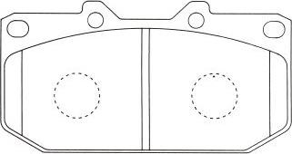 Kavo Parts BP-6513 - Komplet Pločica, disk-kočnica www.molydon.hr