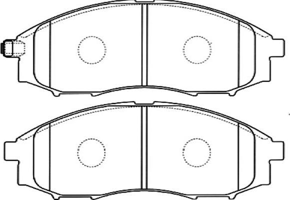 Kavo Parts BP-6581 - Komplet Pločica, disk-kočnica www.molydon.hr