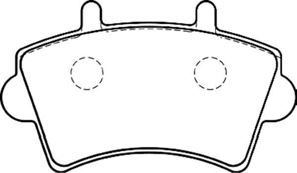 Kavo Parts BP-6575 - Komplet Pločica, disk-kočnica www.molydon.hr