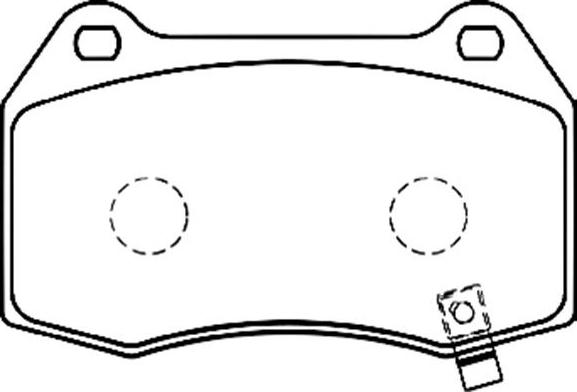 Kavo Parts BP-6573 - Komplet Pločica, disk-kočnica www.molydon.hr