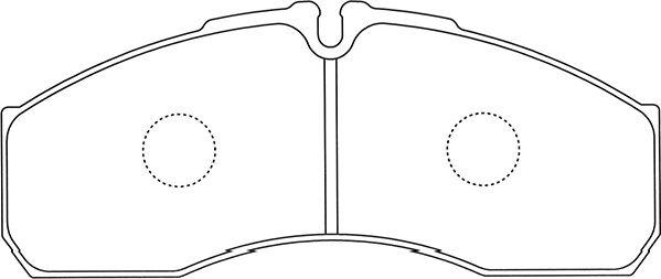 Kavo Parts BP-6615 - Komplet Pločica, disk-kočnica www.molydon.hr