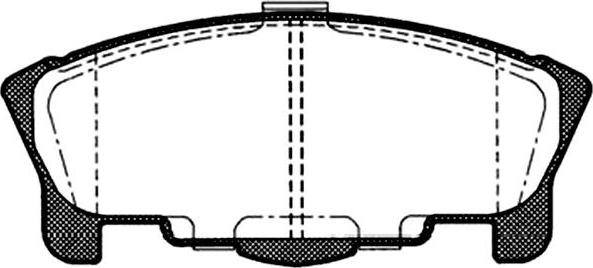 Kavo Parts BP-1508 - Komplet Pločica, disk-kočnica www.molydon.hr